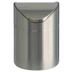 Vepa Bins asztali szemetes, rozsdamentes acél, 1,5L