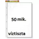 Donau Lefűzhető genotherm 50 mikron víztiszta ,dobozban ,100db/cs (50mic,50mik) D1772D (1772100PL-00B)