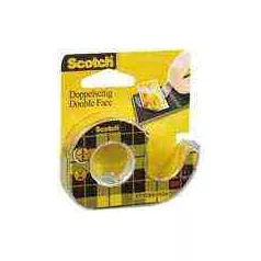 Scotch 12mm x 6.3m kétoldalas ragasztószalag adagolón 