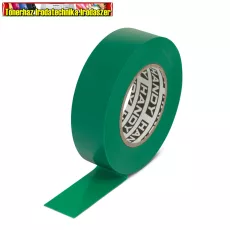 PVC szigetelőszalag 20m x 19mm zöld PVC szigetelőszalag 20m x 19mm zöld