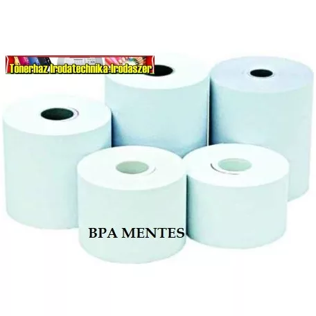 80/50/12mm hőpapír (thermo szalag) (80mmx27fmx12mm)   (80/50;80x50)