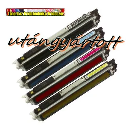 Utángyártott CE310A,CE311A,CE312A,CE313A standard  tonerek(126A) M175  HP nyomtatóhoz
