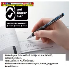   UNI UMN-207 Signo - hitelesített aláírótoll - zseléstoll (umn207) kék  