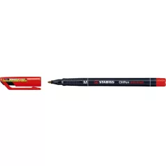 Stabilo OHPen alkoholos filc  piros M 1mm  843/40