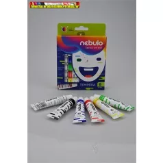 Tempera készlet, 6 darabos Nebulo (6x12ml)