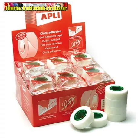 Apli Invisible láthatatlan ragasztószalag, 19 mm x 33 m 12533 (cellux)