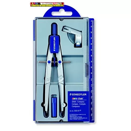 STAEDTLER Noris Club Körző készlet, precíziós, 3 darabos, 
