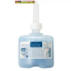   TORK Premium mini pipere,Folyékony szappan, 0,475 l, S2 rendszer,  kék (420602,421602)