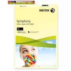   XEROX Symphony világossárga (pasztell) Másolópapír, színes, A4, 80 g,  93975 (500 ív/csg)