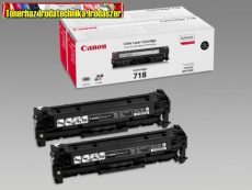 Canon CRG-718  eredeti toner twinpack Black (2db CRG-718)(CRG718,CRG 718) 2*3,4K