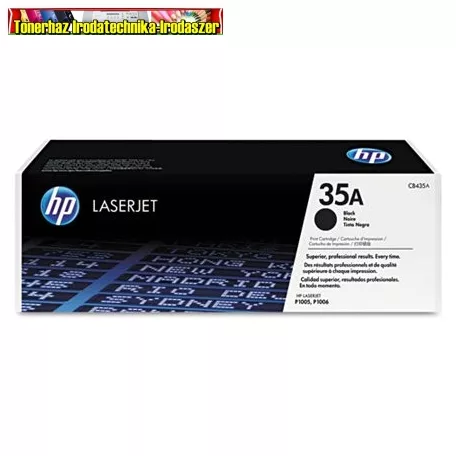 Eredeti HP CB435A toner (Fekete festékkazetta LaserJet P1005 / P1006 nyomtatókhoz)  (1500 old.)