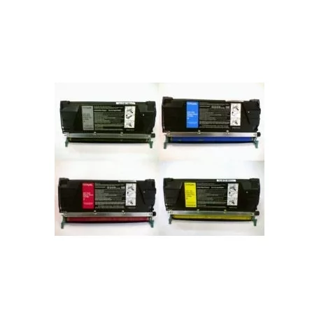 Lexmark C524,C534,C532,C530 HIGH CAPACITY black, yellow,cyan,magenta utángyártott tonerek 