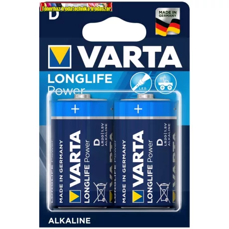 Varta Longlife Power (High Energy) LR20 góliát elem D 