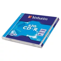   Verbatim CD-R 700 MB, 80min, 52x, Normál tok Crystal (DataLifePlus - AZO) 