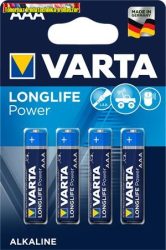 Varta LONGLIFE POWER (High Energy) LR03 mikró elem AAA 4db/cs, db-ár