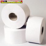   Toalettpapír Ipari hófehér 100%cellulóz,kicsi (19cm) 110méter/tek,2 rétegű (NBO CELL)