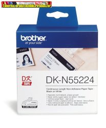 Brother DK-N55224 54mmx30,48m Withe papírszalag nem öntapadós