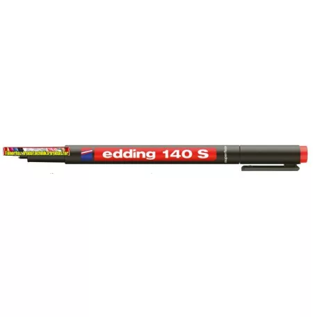 Edding 140/S alkoholos filc 0.3mm (140S,140/S) PIROS