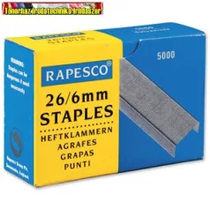 Rapesco tűzőkapocs 26/6mm