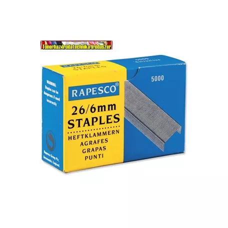 Rapesco tűzőkapocs 26/6mm