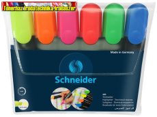 Schneider Job 150 szövegkiemelő 6 szín/csom.