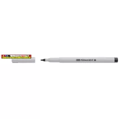 Alkoholos marker, OHP, 1 mm, M, ICO, fekete
