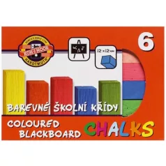   KOH-I-NOOR  112510 színes járdakréta ( aszfaltkréta)  6DB/CS