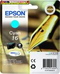 Epson 16  T1622 cyan eredeti tintapatron C13 T16224010 3,1ml