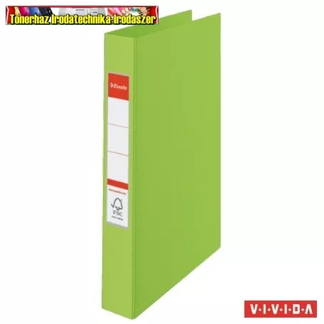 Esselte standard Vivida gyűrűs könyv A/4 2 gyűrűs (Gerinc:42 mm, gyűrű: 25mm)