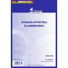 B.13-69/V Átadás-átvételi elismervény 25X3 A5