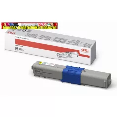  OKI C310,C330,C510,C530,MC351,MC361,MC561  Toner (Eredeti) yellow  2K  44469704
