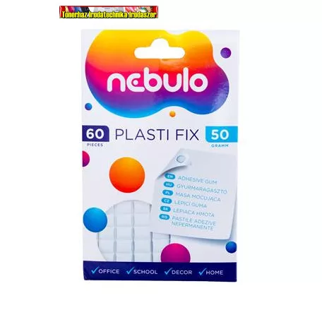 Gyurmaragasztó Nebulo Plasti Fix 50 gr. 