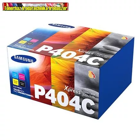 Samsung eredeti toner Pack P404C black+cyan+yellow+magenta (CLT-p404c,404s) 