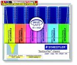   STAEDTLER Szövegkiemelő készlet, 1-5 mm,  6 különböző szín