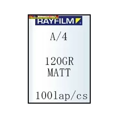 Rayfilm fotópapír A/4 120g matt 100 lap/cs (R0231 1123A)