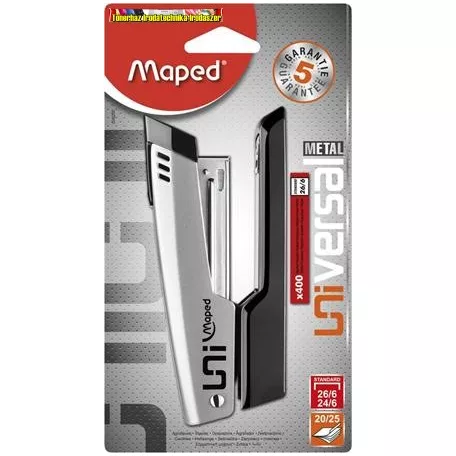 Maped UNIVERSAL METAL Half-Strip tűzőgép, 24/6, 26/(039200) vegyes színben