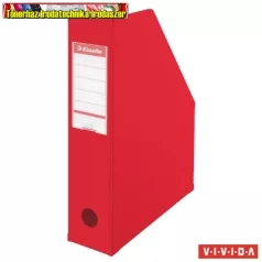   ESSELTE Vivida Iratpapucs, PP/karton, 100 mm, összehajtható,
