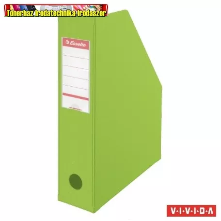 ESSELTE Vivida Iratpapucs, PP/karton, 100 mm, összehajtható,