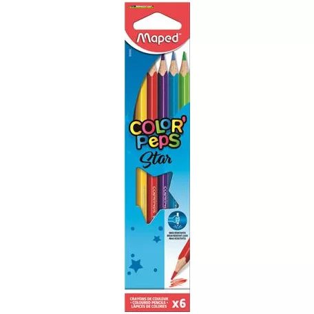 Maped COLOR PEPS színes ceruza, 6 db/doboz 