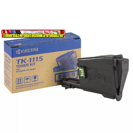 Kyocera TK-1115 eredeti toner 1,6K  (TK1115,TK 1115)