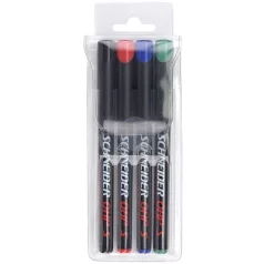   Schneider maxx 220 S OHP alkoholos marker 0,4 mm (permanent) 4-es készlet