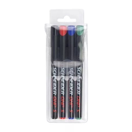 Schneider maxx 220 S OHP alkoholos marker 0,4 mm (permanent) 4-es készlet