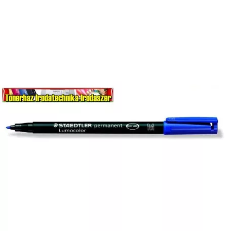 STAEDTLER Lumocolor 317 M Alkoholos marker, OHP, 1 mm,  kék