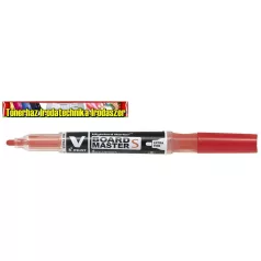 PILOT  V-Board Master Táblamarker, 1,3 mm,EF, kúpos,PIROS