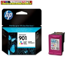 HP CC656A  No.901 színes Officejet tintapatron 9ML (Officejet J4580, J4660, J4680 nyomtatókhoz, 360 old.)