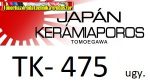  KYOCERA TK475 Lézertoner Kerámiaporos Premium utángyártott FS 6025MFP, 6030MFP nyomtatókhoz,  fekete, 15k (tk-475)
