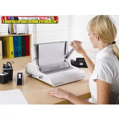   Fellowes Pulsar+ Spirálozógép, műanyag spirálkötéshez, manuális, 300 lap, 