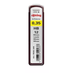ROTRING 0,3mm (0,35) HB grafithegy 12 szál/tubus