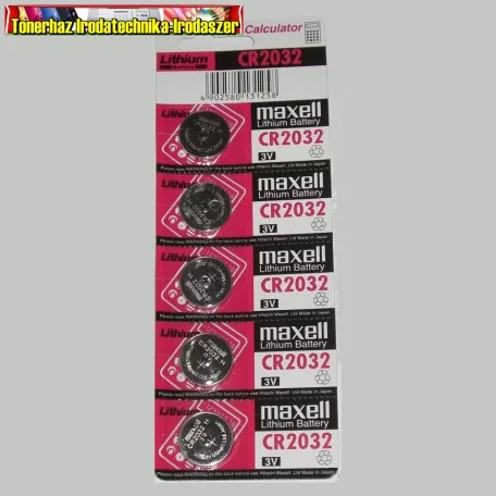 Maxell CR 2032 gombelem (cr2032) db-ár
