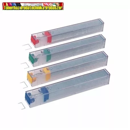 Tűzőkapocs patron, LEITZ K8, sárga 5x210 kapocs 55920000